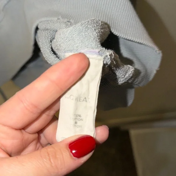 The Great vintage blue Raglan Sweatshirt – Size 1 (Made in USA) - Picture 3 of 7